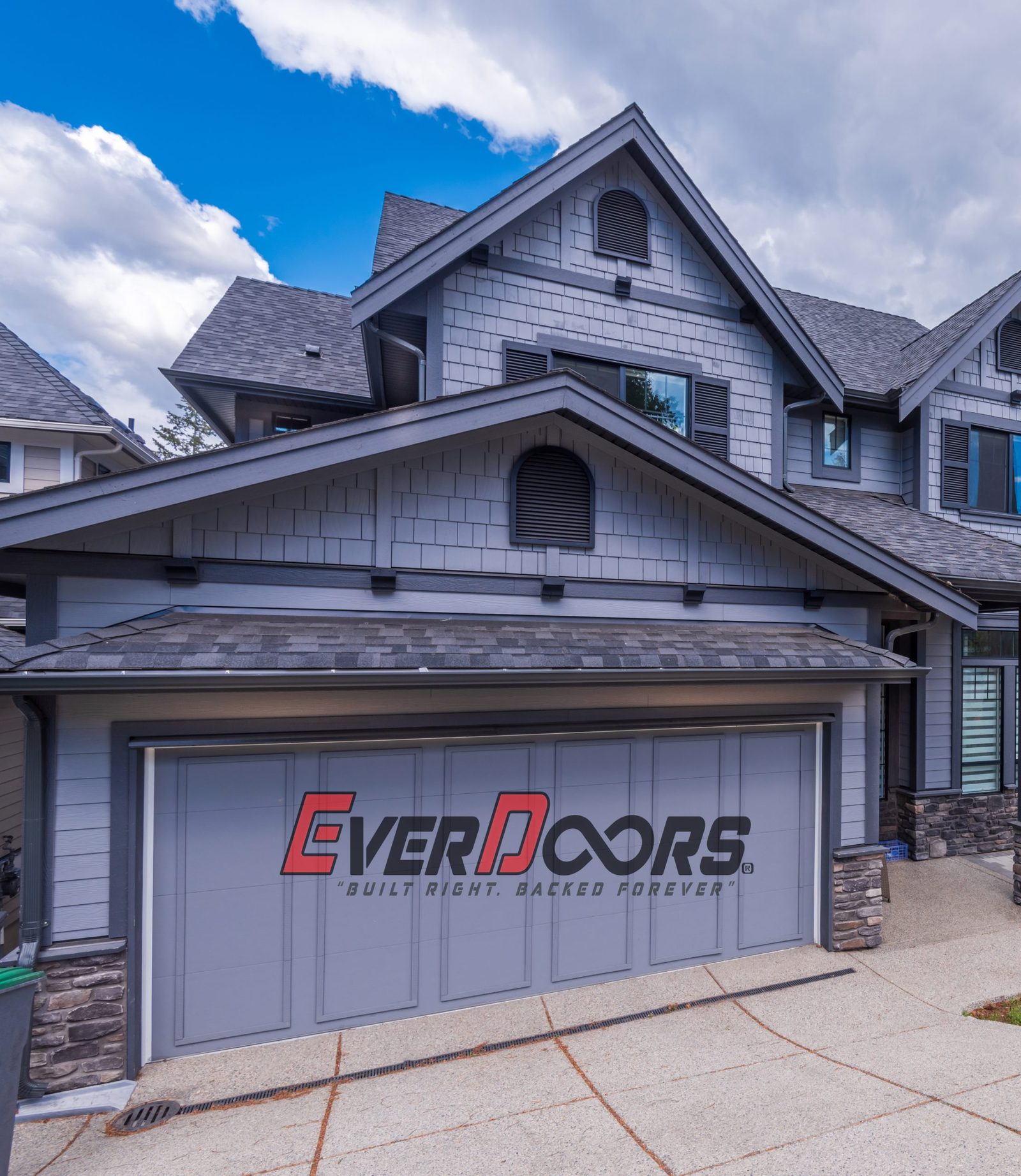 A garage door installed by Everdoors, serving Abington, PA