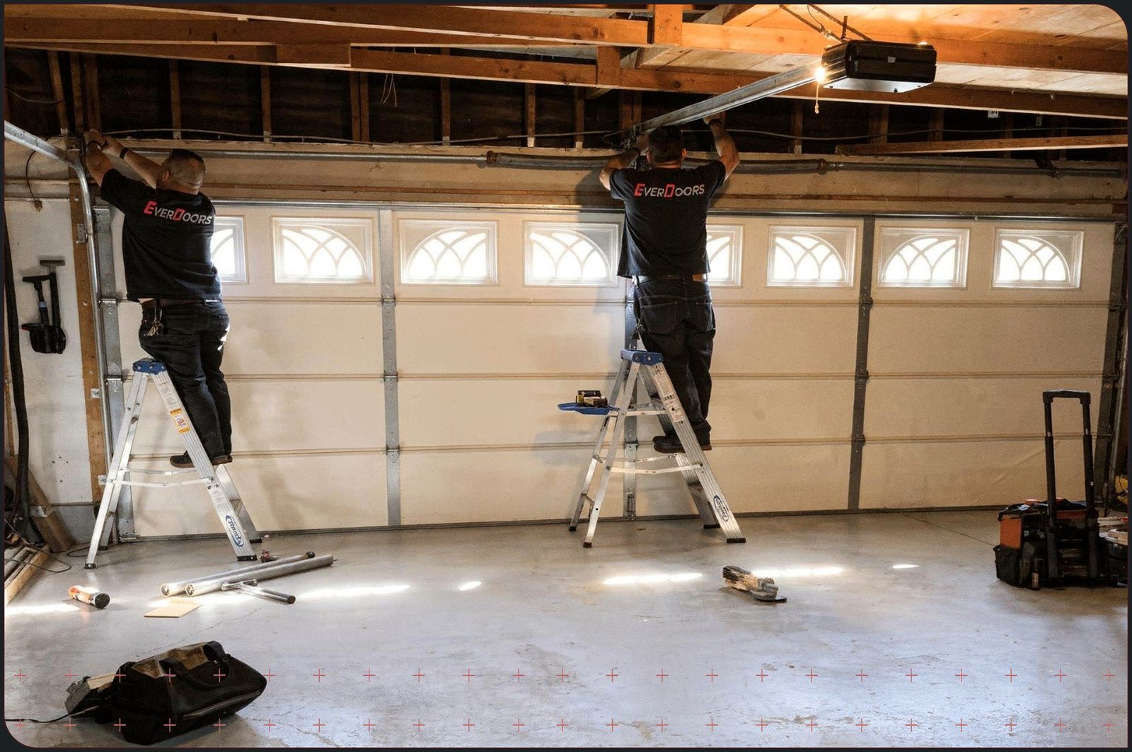 Everdoors technicians at work