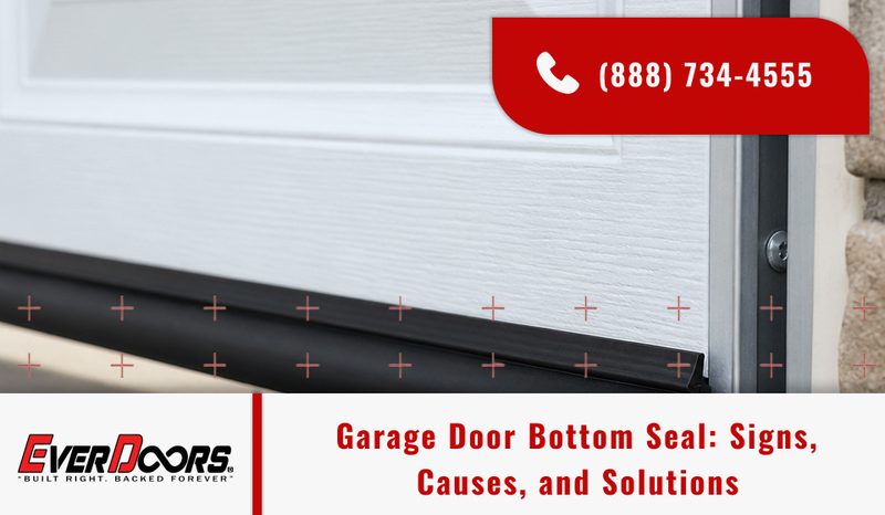 Garage Door Bottom Seal: Signs, Causes, and Solutions