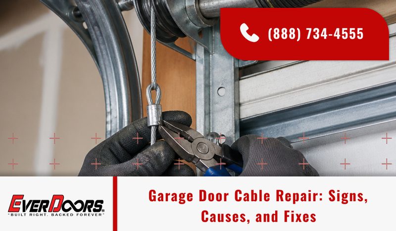 Garage Door Cable Repair: Signs, Causes, and Fixes