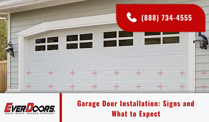 Garage Door Installation: Signs and What to Expect