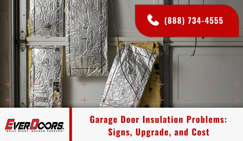 Garage Door Insulation Problems: Signs, Upgrade, and Cost