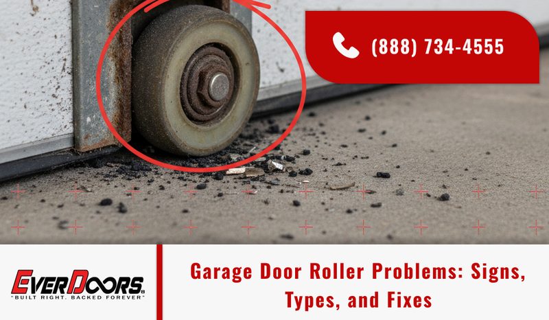 Garage Door Roller Problems: Signs, Types, and Fixes
