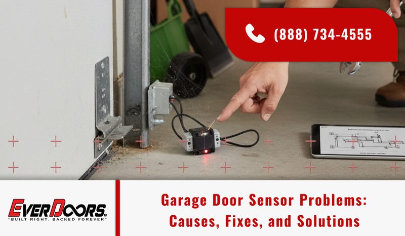 Garage Door Sensor Problems: Causes, Fixes, and Solutions